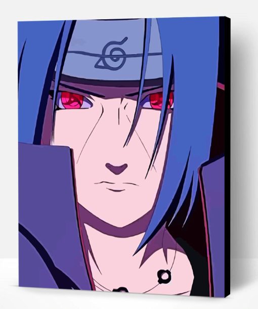 Itachi From Naruto Paint By Number