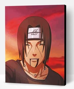 Itachi Uchiha Death Smile Paint By Number