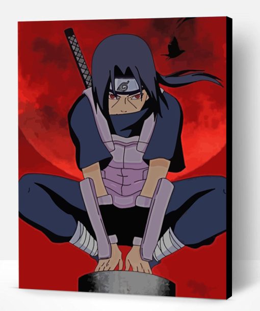 Itachi Uchiha Paint By Number