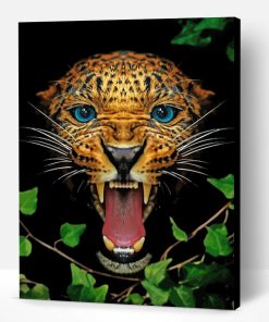 Mad Jaguar Paint By Number