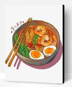 Japanese Ramen Paint By Number
