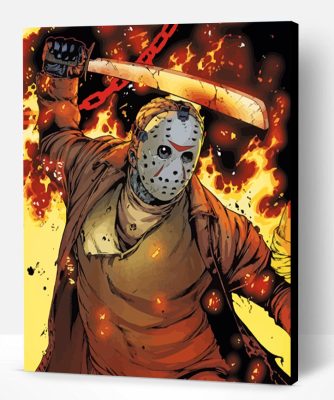 Dangerous Jason Voorhees Paint By Number