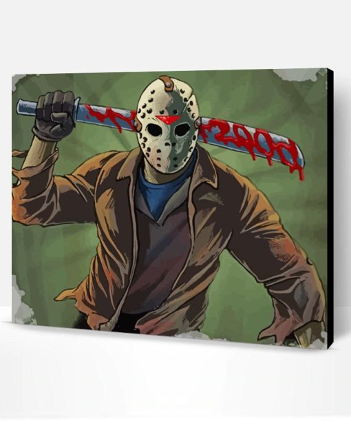 Jason Voorhees Paint By Number