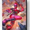 Lady Deadpool Paint By Number