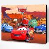 Lightning Mcqueen And Friends Paint By Number