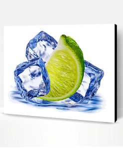 Lime And Ice Paint By Number
