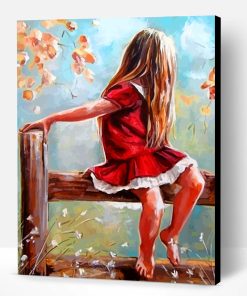 Lonely Girl Paint By Number