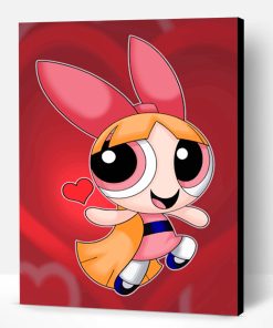 Love Blossom Powerpuff Girls Paint By Number