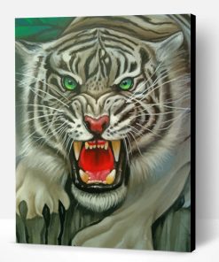 Mad Tiger Paint By Number