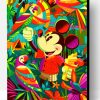 Mickey Mouse Paint By Number