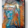 Native American Wolf Skull Paint By Number