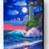 Night Lighthouse Paint By Number