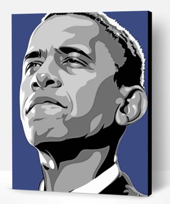 Obama Portrait Paint By Number