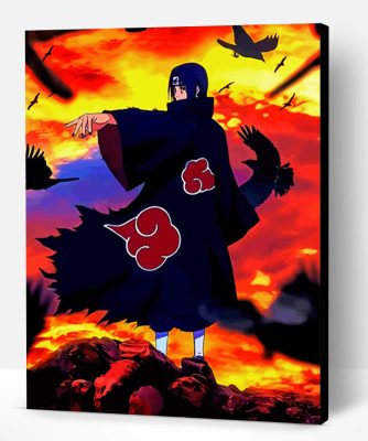 Cool Itachi Uchiha Paint By Number