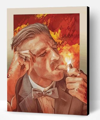 Peaky Blinders Arthur Smoking Paint By Number