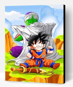 Piccolo And Gohan Paint By Number