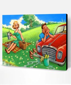 Picnic Time Paint By Number
