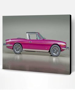 Purple Triumph Stag Paint By Number