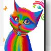 Rainbow Cat Paint By Number