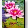 Realistic Water Lilies Paint By Number