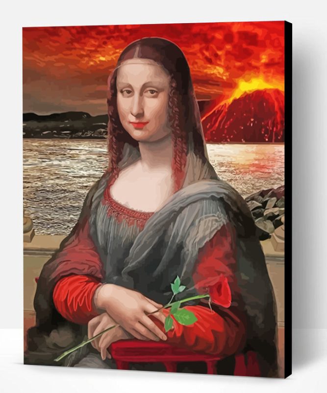 Romantic Mona Lisa Paint By Number