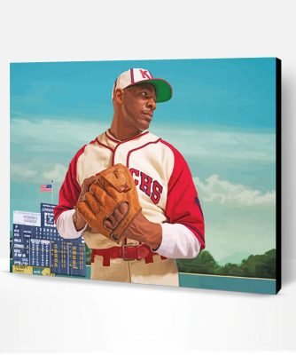 Satchel Paige Color Paint By Number