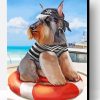 Schnauzer Pirate Paint By Number