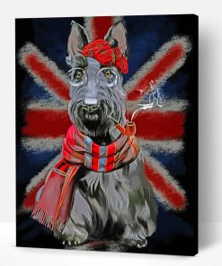 Schnauzer Sherlock Holmes Paint By Number