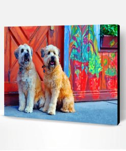 Soft Coated Wheaten Terriers Paint By Number