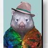 Stylish Wombat Paint By Number