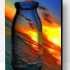 Sunset Bottle Paint By Number