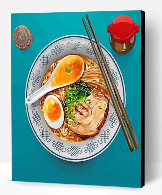 Tasty Ramen Paint By Number