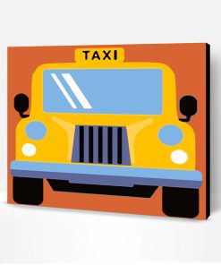Taxi Car Paint By Number