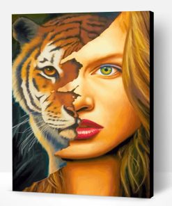 Tiger Lady Paint By Number