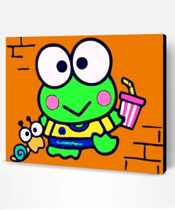 Cute Frog Paint By Number