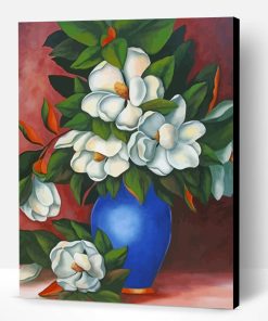 Vase Of Magnolias Paint By Number