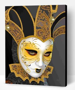 Venetian Mask Paint By Number
