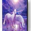 White Horses Paint By Number