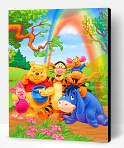 Winnie The Pooh And His Friends Paint By Number