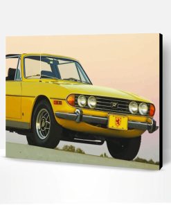 Aesthetic Yellow Triumph Stag Paint By Number