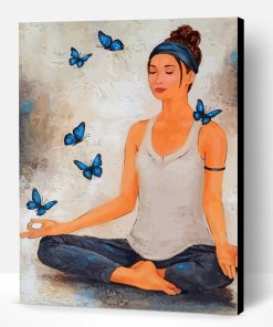 Yoga Woman Paint By Number