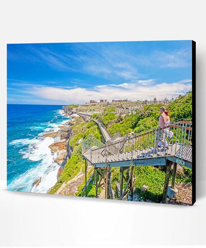 Bondi To Coogee Walk Sydney Paint By Number