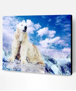 Polar Bear Paint By Number