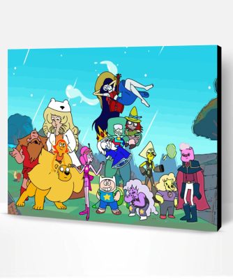 Adventure Time Characters Paint By Number