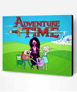 Adventure Time Fantasy Animation Paint By Number