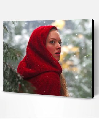 Amanda Seyfried In Red Riding Hood Paint By Number