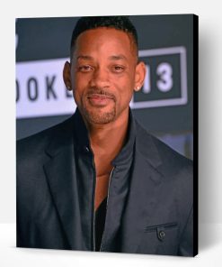 American Actor Will Smith Paint By Number