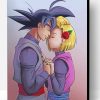 Android 18 And Goku Love Paint By Number