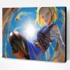 Android 18 Dragon Ball Z Art Paint By Number