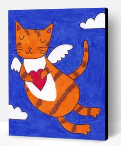 Angel Cat Paint By Number